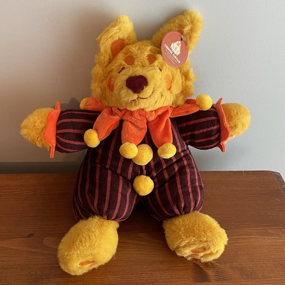 SchmidteGoods Canine Circus Harvest Halloween Dog Plush